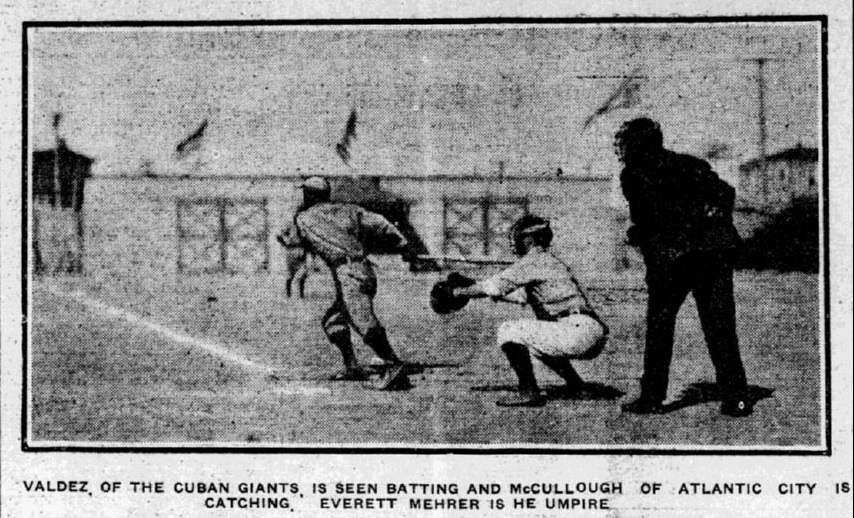 Rogelio Valdés at Bat, Atlantic City 1905 - Agate Type: Adventures in ...