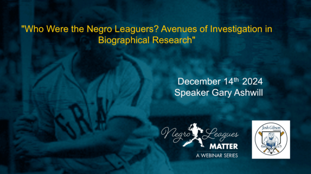 Who Were the Negro Leaguers? Part 1 - Agate Type: Adventures in ...